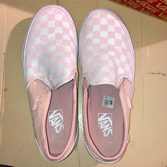 Vans Sepia Rose Checkerboard - Picture 2 of 4